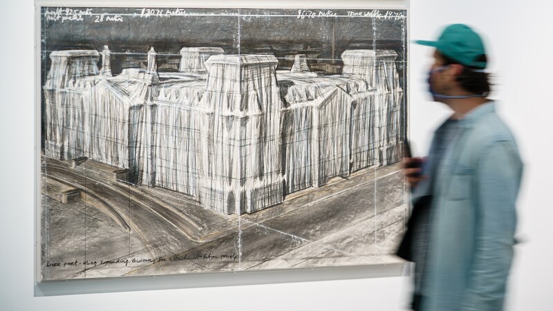 christo kunstwerken