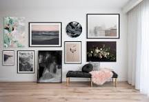 kunst op muur