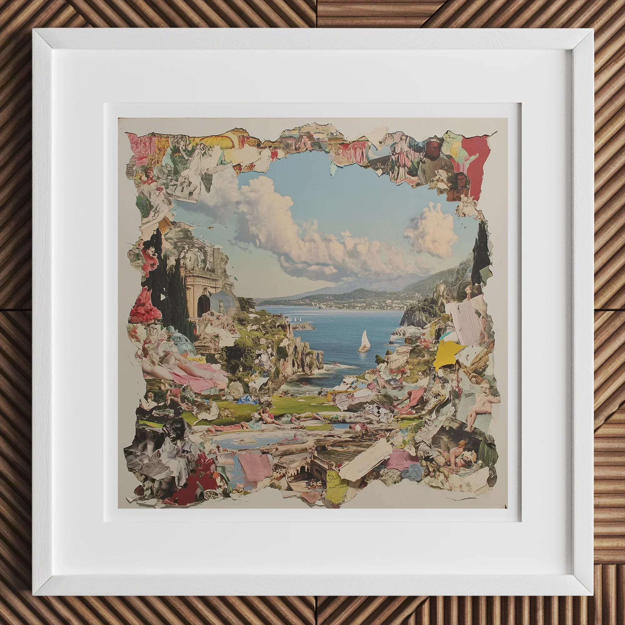 collage kunstwerk