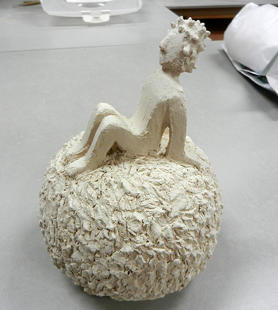 klei kunstwerk